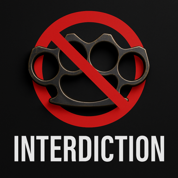 Interdiction poing américain France 2025