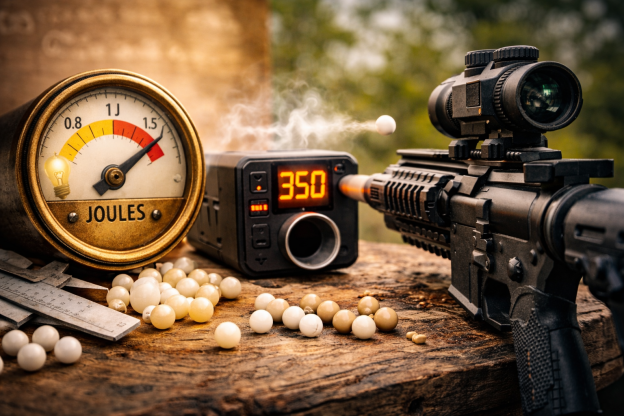 joules ou fps airsoft