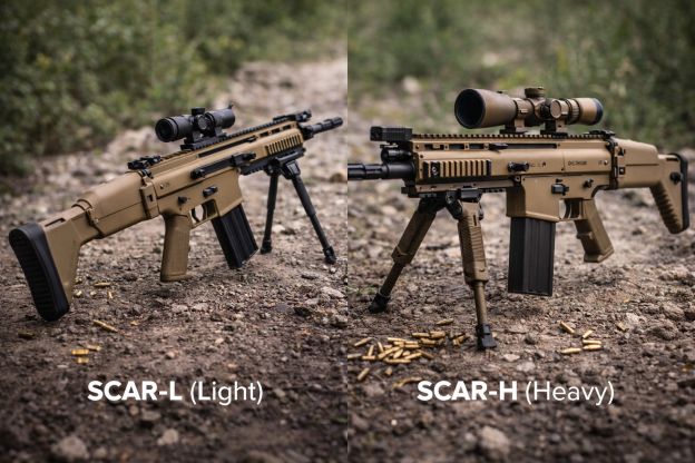 Scar L et Scar H répliques airsoft