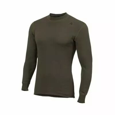 ACLIMA HOTWOOL 230G SHIRT CREW NECK VERT OLIVE