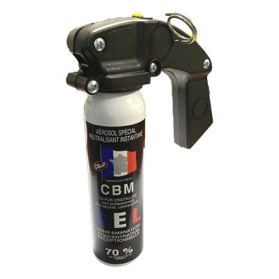 Bombe lacrymogène gel CS 100mL CBM