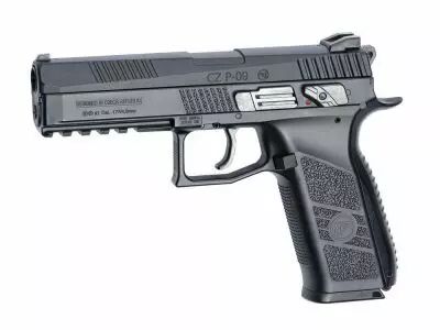 AIRGUN CZ P-09 BLOWBACK A BILLES ACIER OU PLOMBS 4.5