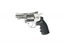 AIRGUN DAN WESSON CO2 2,5\'\' CHROME FULL METAL PLOMBS 4.5
