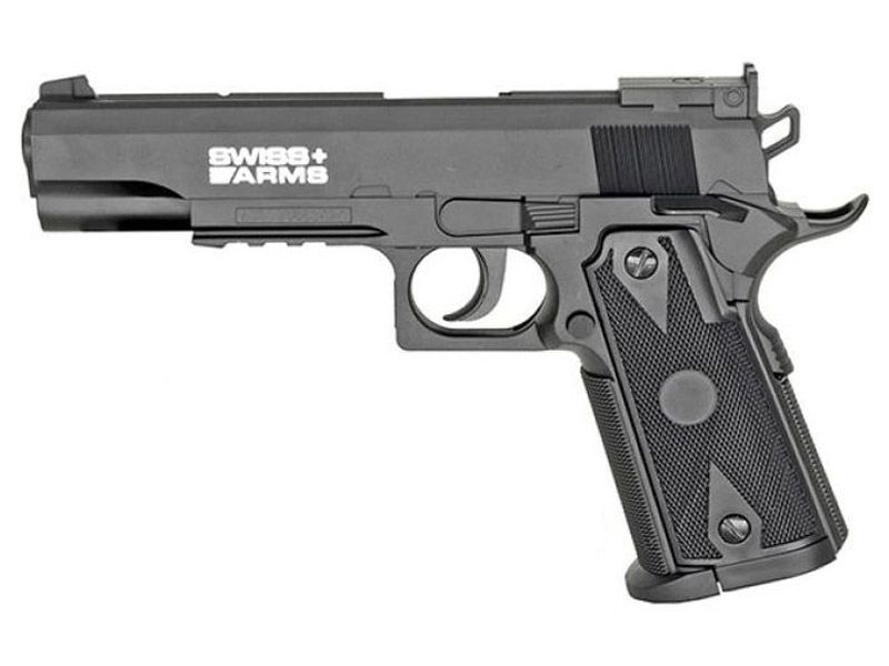 Pistolet P1911 Match CO2 4.5mm Swiss Arms - TOM-Airgun