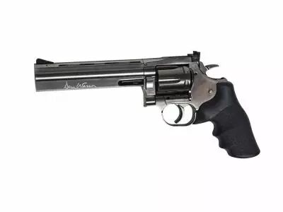 AIRGUN REVOLVER DAN WESSON 715 CO2 6\'\' STEEL GREY 4.5 PLOMBS