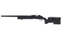 Airsoft Sniper FN SPR A2 Bolt Spring 30 BBS canon métal 1,7 J Noir