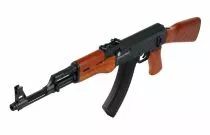 AK47 Kalashnikov AEG Blowback m&eacute;tal bois Cybergun