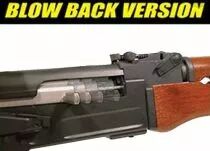 AK47 Kalashnikov AEG Blowback m&eacute;tal bois Cybergun