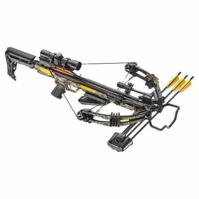 Arbal�te Blade+ camouflage � poulie 175 lbs avec carquois lunette 4x32