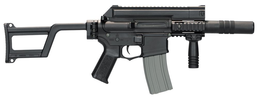 Chargeur mid-cap 100 billes pour répliques type M4/M16 - noir Noir-  boutique Gunfire