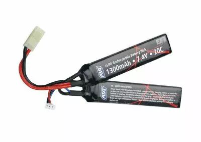 BATTERIE 2 STICKS LI-PO 7,4V - 1300 MAH