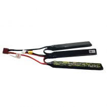 Batterie LI-PO 11.1 V 1500 mAh 25/50C T-Dean 3 stick Gens Ace Airsoft