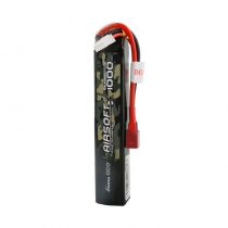 Batterie Li-Po 7.4 V 1000 mAh 25 C T-Dean 1 stick Gens Ace Airsoft