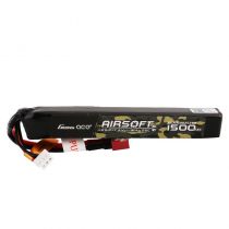 Batterie LI-PO 7.4 V 1500 MAH 25 C T-Dean 1 stick Gens Ace Airsoft 