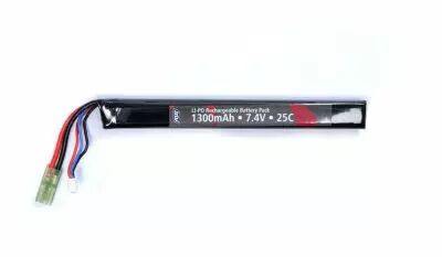 BATTERIE LI-PO RECHARGEABLE 1300 MAH 7.4 V 25C