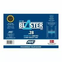 Billes Airsoft 0.28g Beta Blaster ASG Bouteille 3300