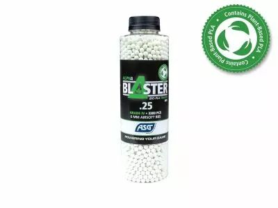 Billes Airsoft BIO Tracer 0.25g Alpha Blaster ASG Bouteille 3300