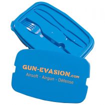 Boîte à repas Lunch Box Gun-Evasion avec couverts