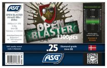 Bouteille 3300 Billes Airsoft 0.25g BIO OPEN BLASTER ASG