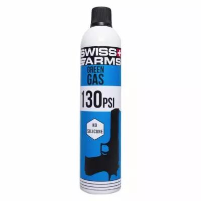 Bouteille de gaz Swiss Arms Bleu 130 PSI Sec 600 ml