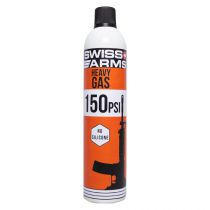 Bouteille de gaz Swiss Arms Orange 150 PSI Sec 600 ml