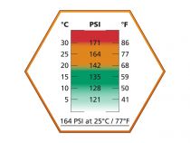 Bouteille Orange Gaz ASG Ultrair 164 PSI sec 570 ml