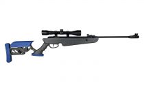 Carabine a plombs Swiss Arms TG1 Nitrogen Gris et Bleu 19,9J + Lunette 4x40