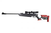 Carabine a plombs Swiss Arms TG1 Nitrogen Noir et Rouge 19,9J + Lunette 4x40