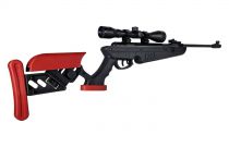 Carabine a plombs Swiss Arms TG1 Nitrogen Noir et Rouge 19,9J + Lunette 4x40