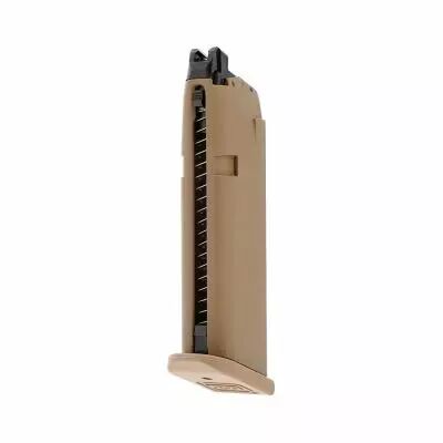 Chargeur 22 coups Tan pour Glock 17 Gen 5 VFC Gaz Blowback French Edition
