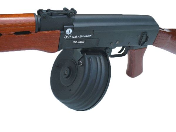 Chargeur AEG 140 Billes Mid Cap Type M4 M15 M16 Swiss Arms - Noir