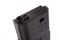 CHARGEUR MID-CAP 140 BBS NOIR M4/M16 ARES AMOEBA POLYMERE