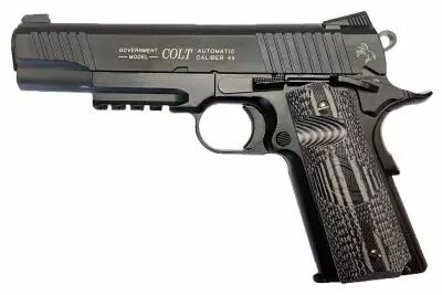 Colt 1911 Combat Unit CO2 Noir Blowback Fulle Metal
