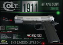 COLT 1911 M45A1 RAIL GUN CO2  BLOWBACK FULL METAL