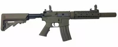 Colt M4 Silent OPS Tan Airsoft Fibre Nylon 1,2J