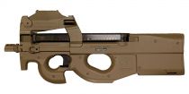 Cybergun FN Herstal P90 Airsoft AEG Tan avec Red-Dot intégré