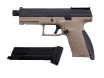 CZ P-10 C OR-OT ASG Airsoft CO2 Blowback Optique Ready Dual Tone Tan et Noir