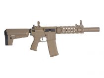 Delta Armory AR15 Silent OPS 7\'\' Charlie Full Tan AEG Pack complet