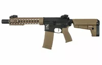 Delta Armory AR15 Silent OPS Predator Charlie Keymod 10\  Half Tan