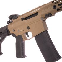 Delta Armory FREYA R15 M-LOK 10\  M-Lok ETU Full Metal AEG Tan