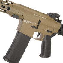 Delta Armory FREYA R15 M-LOK 14\  M-Lok ETU Full Metal AEG Tan