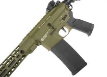 Delta Armory FREYA R15 M-LOK 14\  M-Lok ETU Full Metal AEG Vert Olive