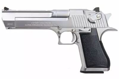 Desert Eagle .50AE Full Metal Gaz Blowback Chrome WE Airsoft