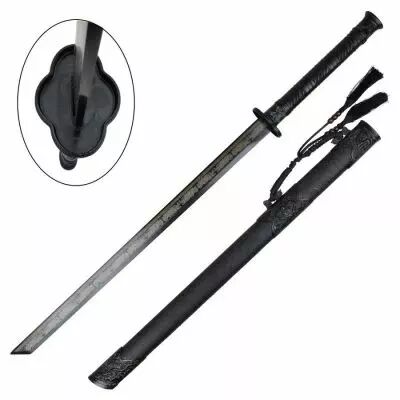 Ep�e ornementale chinoise Tang Dao noire