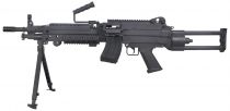 FN M249 PARA Airsoft Fibre Nylon avec Chargeur 300 Billes