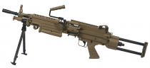 FN M249 PARA DARK EARTH - METAL 1.2J LIVREE AVEC AMOBOX
