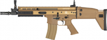 FN SCAR-L Tan AEG airsoft 6mm ABS avec batterie et chargeur 1,3 Joules