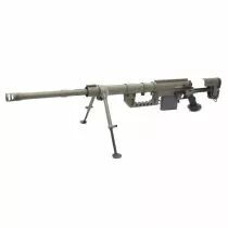 Fusil sniper Airsoft M200 Cheytac S&T Bronze avec mallette rigide