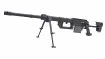 Fusil sniper Airsoft M200 Cheytac S&T Noir avec mallette rigide