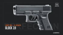 Glock 19 Gen3 Co2 Culasse fixe Noir Airsoft Umarex